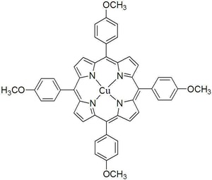 Tetra(4-methoxyphenyl)porphinatocopper/24249-30-7/$380/5g